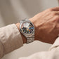 Kyoto Heritage Art Dial Silver Watch