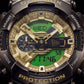 Gold Accent Hybrid Chronograph Tactical Sports Watch