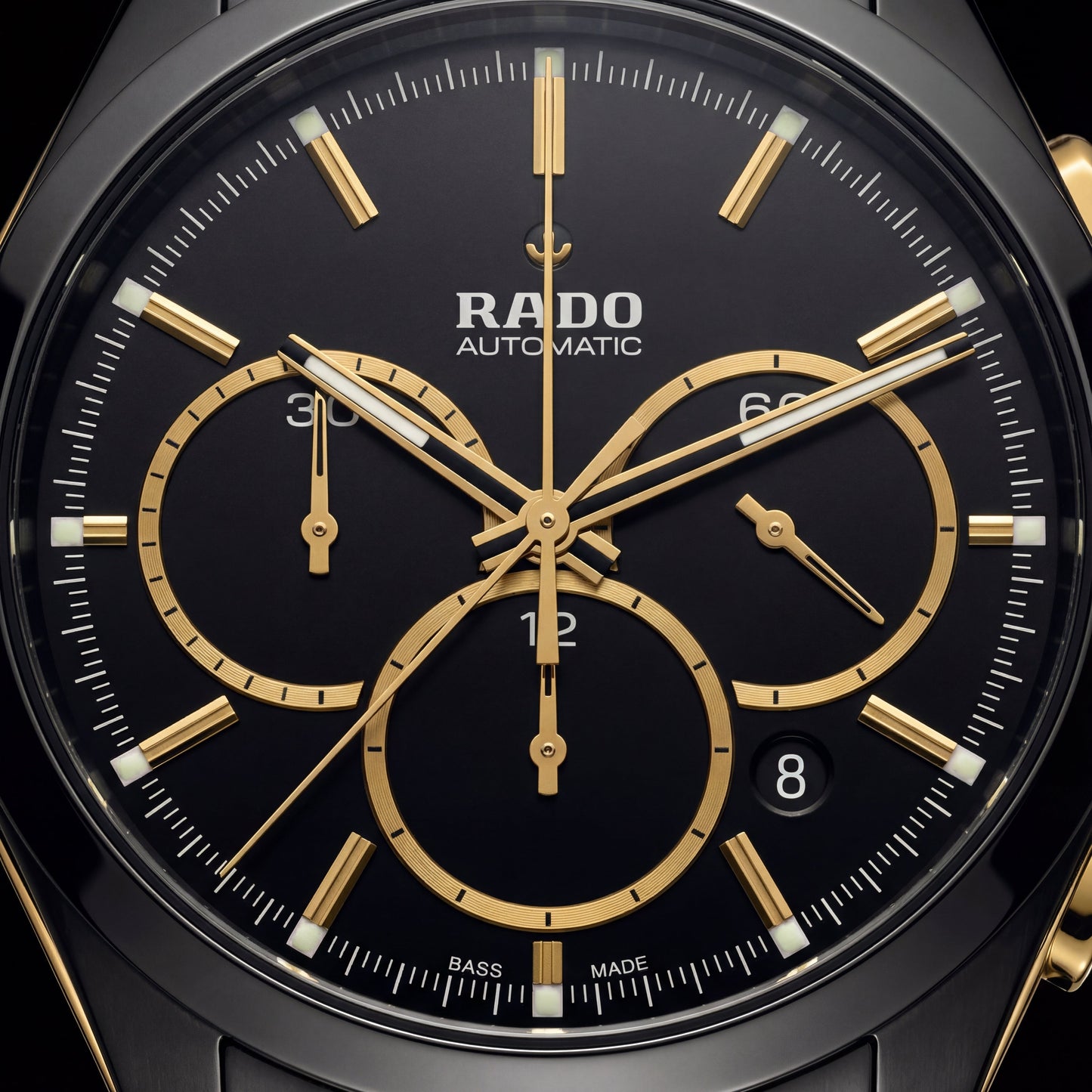 Black Gold Automatic Chronograph Men’s Watch