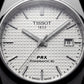 Centrix Silver Waffle Dial Watch