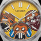 Wise Faces Concept Art Dial Silver Watch