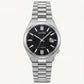 Stellar Night Galaxy Silver Watch