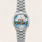 Scenic Mountain Gate Art Dial Men’s Stainless Steel Watch