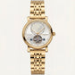 Royal Gold World Dial Open-Heart Automatic Women’s Watch