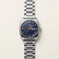 Navy Blue Diamond Index Day-Date Men’s Watch