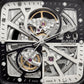 Obsidian Black Square Skeleton Automatic Men’s Watch