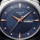 Navy Blue Diamond Index Day-Date Men’s Watch