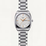 Silver Ivory Diamond Index Day-Date Men’s Watch