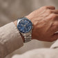 Men’s Premium Chronograph Stainless Steel Watch – Blue Dial Edition