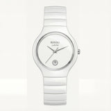 Pure White Ceramic Diamond Date Watch – Luxury Minimal Edition