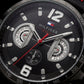 Sport Black Tachymeter Chronograph Watch – Racing Edition