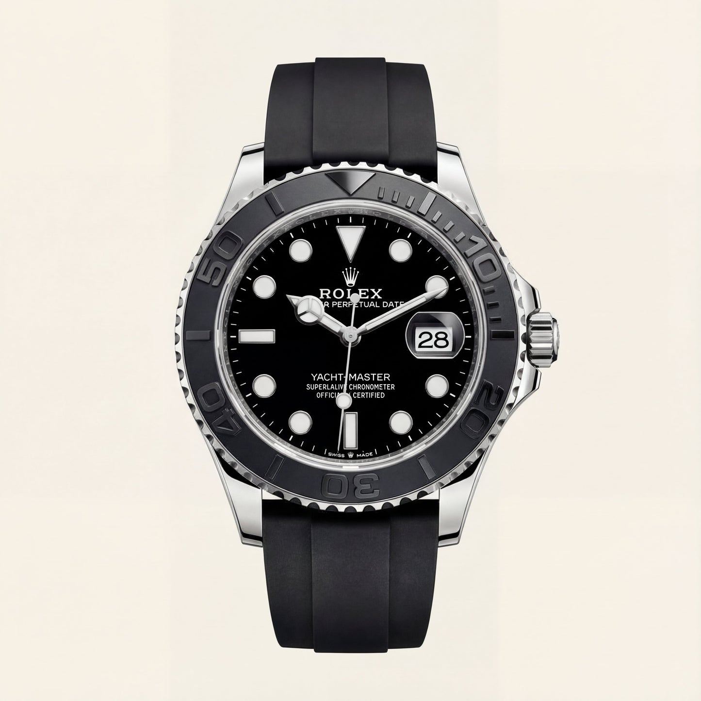 Ocean Black Ceramic Diver Watch – Luxury Sport Edition