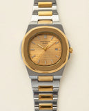 Nautiq Gold Champagne Two-Tone Automatic Luxury Watch