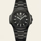 Nautiq Black Automatic Steel Luxury Watch