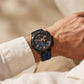 Scuderia Carbon Black Blue Chronograph Sport Watch