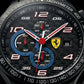 Scuderia Carbon Black Blue Chronograph Sport Watch