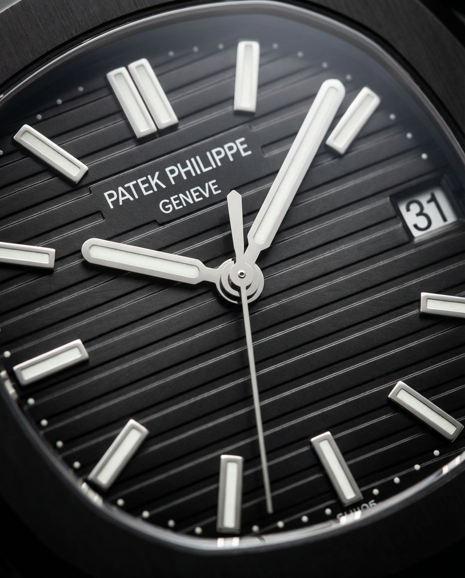 Nautiq Black Automatic Steel Luxury Watch