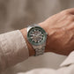 Emerald Green Skeleton Dial Automatic Men’s Watch