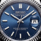 Luxury Stainless Steel Watch Fluted Bezel Blue Sunburst Dial Jubilee Bracelet Premium Automatic Date Watch – Men