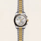 Luxury Two-Tone Stainless Steel Chronograph Tachymeter Silver Dial Premium Bracelet Watch – Men