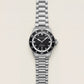 Premium Silver Stainless Steel Diver Style Watch Black Dial White Ring Date Display Sport Luxury Watch – Men