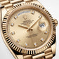 Centrix Gold Diamond Day-Date Watch