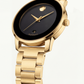 Royal Gold Black Minimalist Men’s Watch