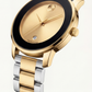Luxury Gold Dial Two-Tone Stainless Steel Men’s Watch