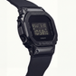 All-Black Digital Shock-Resistant Men’s Watch with Tactical Resin Strap