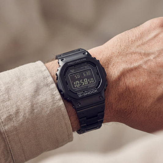 Stealth Black Digital Steel Men’s Watch