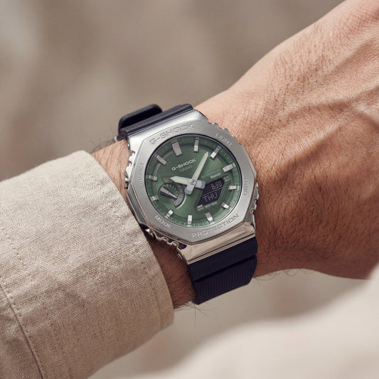Forest Green Dial Solar Bluetooth Sports Men’s Watch