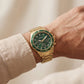 Emerald Gold Chronograph Men’s Watch