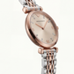 Champagne Glow Crystal Watch – Two-Tone Signature Edition