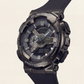 Stealth Black Hybrid Chronograph Tactical Sports Watch