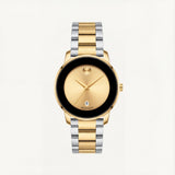 Luxury Gold Dial Two-Tone Stainless Steel Men’s Watch