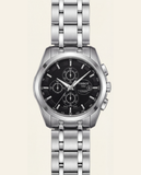 Premium Stainless Steel Chronograph Black Dial Men’s Watch