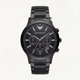 Luxury Full Black Chronograph Style Wrist Watch
