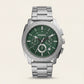Emerald Green Chronograph Stainless Steel Men’s Watch