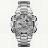 Brushed Steel Heavy-Duty Chronograph Sports Watch