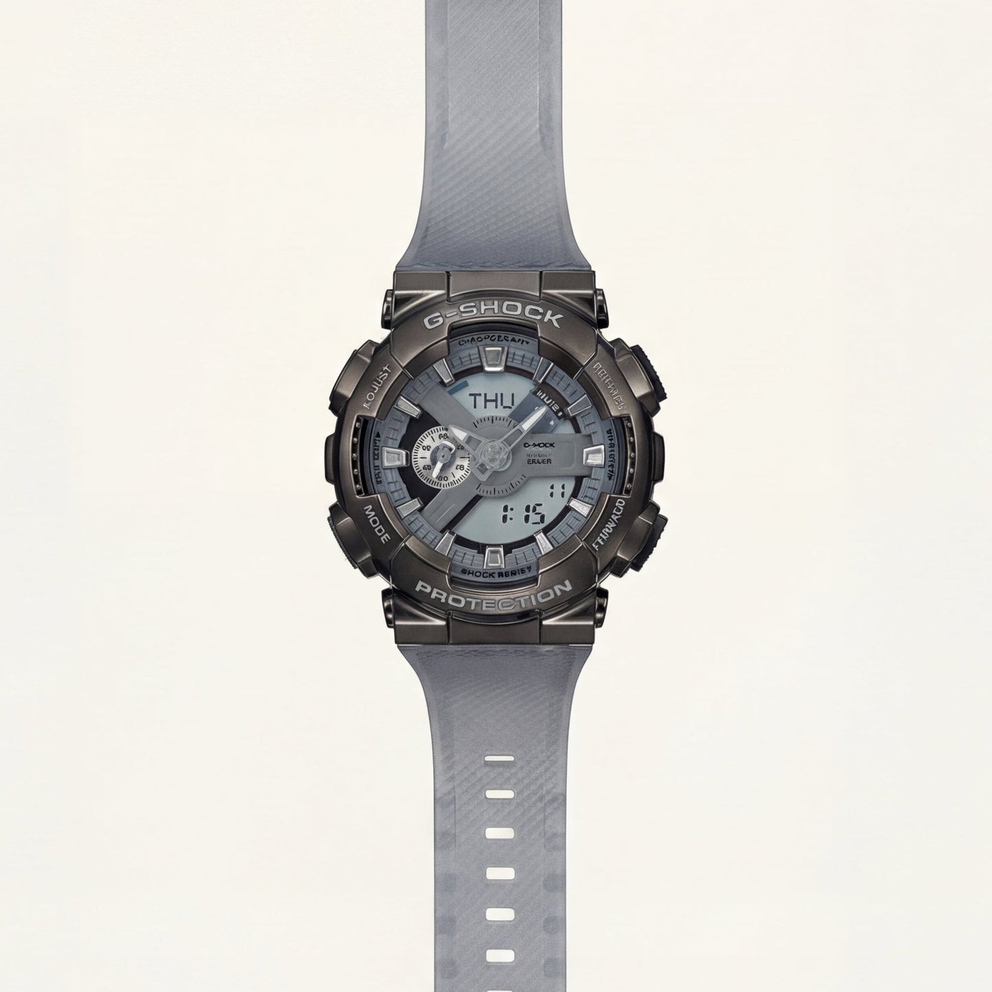 Smoky Grey Hybrid Chronograph Urban Sports Watch