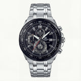 Steel Chronograph Black Dial Sport Men’s Watch
