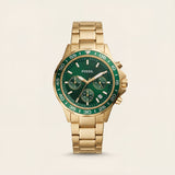 Emerald Gold Chronograph Men’s Watch