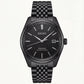 Black Textured Dial Automatic Power Reserve Men’s Watch