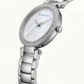 Silver Pearl Crystal Watch – Icy Luxe Edition