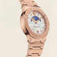 Medusa Pearl Rose Gold Watch – Celestial White Edition