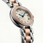Two-Tone Diamond Bezel Watch – Heritage Roman Automatic Edition