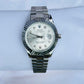 Premium Silver Luxury Watch Ice Silver Dial Diamond Style Hour Markers Fluted Bezel Jubilee Bracelet Classic Luxury Watch – Men